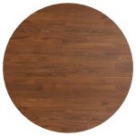 Vidaxl dessus de table rond marron foncé Ø60x1, 5cm chêne massif traité Vidaxl dessus de table rond marron foncé Ø60x1, 5cm chêne massif traité