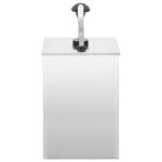 Vidaxl distributeur de sauces acier inoxydable 3, 5 l