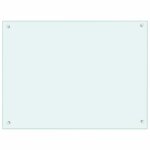 Vidaxl dosseret de cuisine couleur lait 80x60 cm verre tremp�