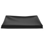Vidaxl doublure d'�tang noir 4x4 m pvc 0, 5 mm