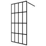 Vidaxl �cran de douche verre tremp� transparent 140x195 cm