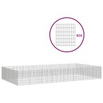 Vidaxl enclos pour animaux en libert� 24panneaux 54x60cm fer galvanis�