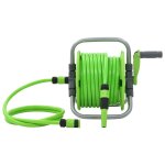 Vidaxl enrouleur de tuyau d'arrosage 20 + 2 m Vidaxl enrouleur de tuyau d'arrosage 20 + 2 m