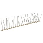 Vidaxl ensemble de 20 pointes � 4 rang�es contre oiseaux plastique 10m
