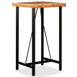 Vidaxl ensemble de bar 3 pcs bois d'acacia massif et de rcupration