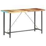 Vidaxl ensemble de bar 9 pcs bois de r�cup�ration massif