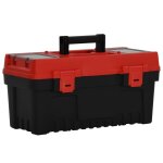 Vidaxl ensemble de bote  outils 2 pcs noir et rouge polypropylne