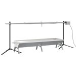 Vidaxl ensemble de grille et de plateau automatique pour barbecue inox