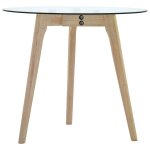 Vidaxl ensemble de tables d'appoint 2 pcs verre tremp