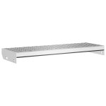 Vidaxl escalier en caillebotis 70x24x7 cm acier galvanis�
