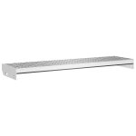 Vidaxl escalier en caillebotis 90x24x7 cm acier galvanis�