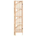 Vidaxl �tag�re d'angle bois de c�dre 27 x 27 x 110 cm