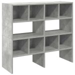 Vidaxl Étagères à chaussures 2 pcs empilable gris béton 89, 5x30x40 cm Vidaxl Étagères à chaussures 2 pcs empilable gris béton 89, 5x30x40 cm