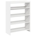 Vidaxl tagre  chaussures blanc 60x25x81 cm bois d'ingnierie