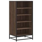 Vidaxl tagre  chaussures chne marron 48x38x97, 5 cm bois ingnierie