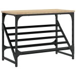 Vidaxl Étagère à chaussures chêne sonoma 60x30x45 cm bois d'ingénierie Vidaxl Étagère à chaussures chêne sonoma 60x30x45 cm bois d'ingénierie