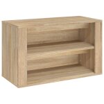 Vidaxl �tag�re � chaussures ch�ne sonoma 75x35x45 cm bois d'ing�nierie