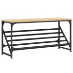 Vidaxl tagre  chaussures chne sonoma 90x30x45 cm bois d'ingnierie