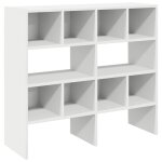 Vidaxl �tag�res � chaussures empilables 2 pcs blanc 89, 5x30x40 cm