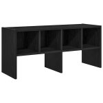 Vidaxl Étagère à chaussures empilable en chêne noir 89, 5 x 30 x 40 cm Vidaxl Étagère à chaussures empilable en chêne noir 89, 5 x 30 x 40 cm