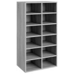 Vidaxl Étagère à chaussures sonoma gris 54x34x100, 5 cm bois ingénierie Vidaxl Étagère à chaussures sonoma gris 54x34x100, 5 cm bois ingénierie
