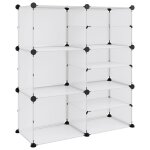 Vidaxl Étagère à chaussures transparent 84x31, 5x93 cm pp Vidaxl Étagère à chaussures transparent 84x31, 5x93 cm pp