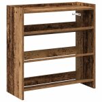 Vidaxl tagre  chaussures vieux bois 60x25x62 cm bois d'ingnierie