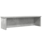 Vidaxl �tag�re de cuisine empilable gris b�ton 50x15x16 cm