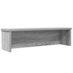 Vidaxl �tag�re de cuisine empilable sonoma gris 50x15x16 cm