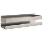 Vidaxl tagre de douche 23x6, 5x6 cm acier inoxydable 304 bross