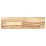Vidaxl tagre flottante 100x20x4 cm bois d'acacia massif non trait