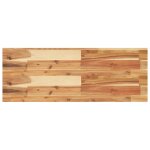 Vidaxl �tag�re flottante 100x30x4 cm acacia massif finition � l'huile