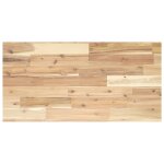 Vidaxl �tag�re flottante 100x40x2 cm bois d'acacia massif non trait�