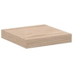Vidaxl �tag�re flottante 23x23, 5x4 cm bois d'ing�nierie