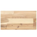 Vidaxl �tag�re flottante 60x20x4 cm bois d'acacia massif non trait�