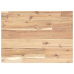 Vidaxl tagre flottante 60x30x2 cm bois d'acacia massif non trait