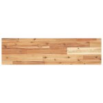Vidaxl �tag�re flottante 80x20x2 cm acacia massif finition � l'huile