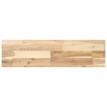 Vidaxl �tag�re flottante 80x20x4 cm bois d'acacia massif non trait�