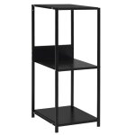 Vidaxl �tag�re � livres droite petite noir 33, 5x39, 6x79, 7 cm