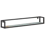 Vidaxl �tag�res murales 2 pcs 120 cm bois de r�cup�ration massif
