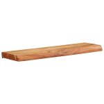 Vidaxl Étagères murales 2 pcs 60x20x3, 5 cm bois massif d'acacia Vidaxl Étagères murales 2 pcs 60x20x3, 5 cm bois massif d'acacia