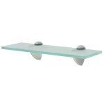 Vidaxl �tag�res murales 2 pcs verre 30 x 10 cm 8 mm