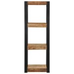 Vidaxl Étagère murale 35x35x100 cm bois de manguier brut massif Vidaxl Étagère murale 35x35x100 cm bois de manguier brut massif