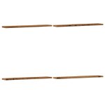 Vidaxl �tag�res murales 4 pcs vieux bois 60x20x1, 5cm bois d'ing�nierie