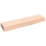 Vidaxl �tag�re murale 40x10x4 cm bois de ch�ne massif non trait�