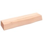Vidaxl �tag�re murale 40x10x6 cm bois de ch�ne massif non trait�