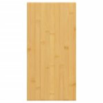 Vidaxl tagre murale 40x20x1, 5 cm bambou
