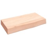 Vidaxl Étagère murale 40x20x6 cm bois de chêne massif non traité Vidaxl Étagère murale 40x20x6 cm bois de chêne massif non traité