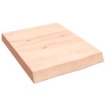 Vidaxl �tag�re murale 40x50x(2 - 6) cm bois de ch�ne massif non trait�