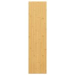 Vidaxl tagre murale 80x20x1, 5 cm bambou